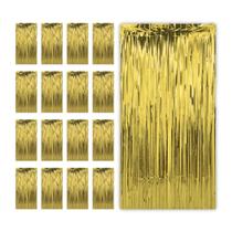 Kit 30 Cortina Fitas Metalizadas Dourada Decoração Kit 30 Cortina Fitas Metalizadas Dourada Decoração