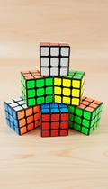 Kit 30 Cubos Mágicos Coloridos 3x3 Lembrancinha