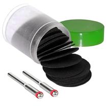 Kit 30 Disco De Corte 24Mm 2 Hastes 3Mm Para Micro Retífica