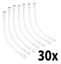 Kit 30 Engate Flexível 1/2 X 40cm Água Fria Pvc Tigre Kit 30 Engate Flexível 1/2 X 40cm Água Fria Pvc Tigre