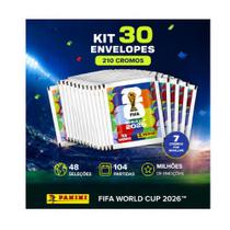 Kit 30 Envelopes C/210 Figurinhas Copa do Mundo Fechados Fifa 2026