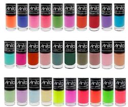 Kit 30 Esmaltes Anita Todas as Coleções Cores Sortidos