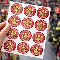 Kit 30 Etiquetas Termocolantes Brigada De Emergência Incêncio Para Tecido Uniforme Camiseta Kit 30 Etiquetas Termocolantes Brigada De Emergência Incêncio Para Tecido Uniforme Camiseta