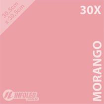 Kit 30 Folhas Color Plus 30,5X30,5Cm 180G Morango Candy