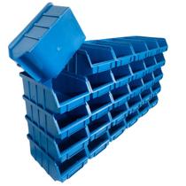 Kit 30 Gaveteiros Bin N 03 Caixa Organizadora Resistente