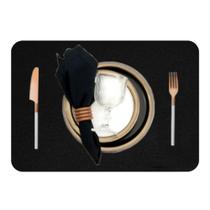 kit 30 jogos americano de couro fácil limpeza + porta copo kit 30 jogos americano de couro fácil limpeza + porta copo