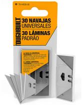 Kit 30 Laminas Padrão Universal Para Estilete Toughbuilt Kit 30 Laminas Padrão Universal Para Estilete Toughbuilt