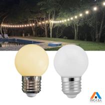 Kit 30 Lâmpada Bolinha Led 3w E27 Bulbo Lustre Espelho G45 Branco Quente e Frio Bivolt