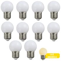 Kit 30 Lâmpada Led Bolinha 3w E27 Penteadeira Camarim Varal Espelho Abajur Lustre Branco Frio ou Quente 127v Ou 220v