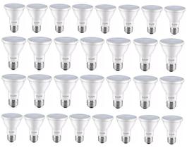 KIT 30 Lâmpada Led Par 20 6w Bivolt E27 Branco frio Par20*