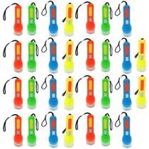 Kit 30 Lanterna De Plastico Com 1 Led A Bateria Kit 30 Lanterna De Plastico Com 1 Led A Bateria