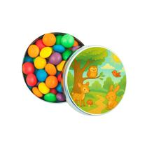 Kit 30 Latinhas Lembrancinhas Bosque Encantado Cor: Prateado Kit 30 Latinhas Lembrancinhas Bosque Encantado Cor: Prateado