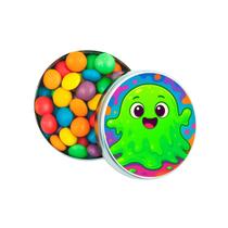 Kit 30 Latinhas Lembrancinhas Slime Cor: Prateado