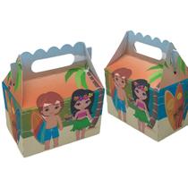 Kit 30 Lembrancinhas Caixinha Decoração Praia