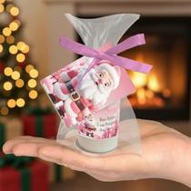 Kit 30 Lembrancinhas Natalinas Hidratante Natal Para Festa de fim de Ano Mimo