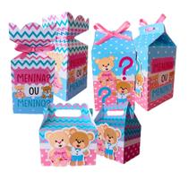 Kit 30 Lembrancinhas Personalizadas 3D Revelação Ursinhos Kit 30 Lembrancinhas Personalizadas 3D Revelação Ursinhos