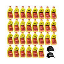 Kit 30 Litros Óleo TCW3 Menzoil 2T Motores Popa + 02 Bonés