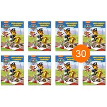 Kit 30 Livrinhos Patrulha Canina Verdadeiros Campeões Lembrancinha De Festa Sacolinha Aniversário