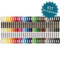 Kit 30 Meadas para Bordado Anchor - Cores Sortidas