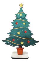 Kit 30 Mini Arvore De Natal Decoração Mdf Festas Lembranças