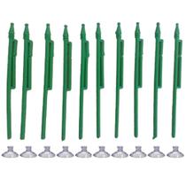 Kit 30 Mini Haste Suporte Verde Bandeira Brasil C/Ventosa Kit 30 Mini Haste Suporte Verde Bandeira Brasil C/Ventosa