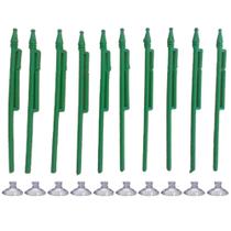 Kit 30 Mini Haste Suporte Verde P/ Bandeira Brasil C/Ventosa Kit 30 Mini Haste Suporte Verde P/ Bandeira Brasil C/Ventosa