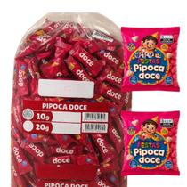 Kit 30 Mini Pipoca Doce De 10Gr Snack Para Festas E Eventos