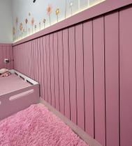 Kit 30 Paineis Ripas Shiplap MDF CRU 3mm Decoração Moderna 3D Decorativo