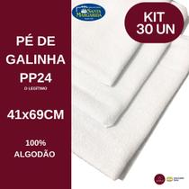 Kit 30 Panos De Prato Pé De Galinha Santa Margarida Kit 30 Panos De Prato Pé De Galinha Santa Margarida