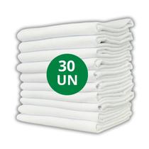 Kit 30 Panos Prato Liso Extra Grande Engomado com Bainha