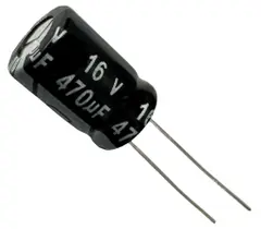 KIT 30 PÇS CAPACITOR ELETROLITICO 470X16V - 470UF X 16V 105º