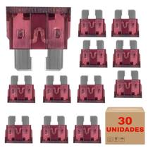 Kit 30 Peças Fusível Lamina Comum 40 Amperes Automotiva Lote