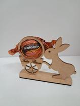 Kit 30 peças Porta bombom coelho Páscoa em MDF