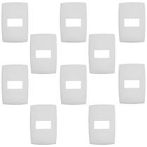 Kit 30 Placa Espelho 4x2 Módulo Horizontal 618505 Pial Plus Kit 30 Placa Espelho 4x2 Módulo Horizontal 618505 Pial Plus