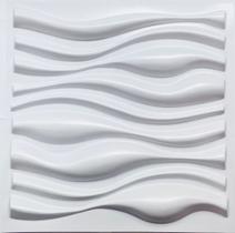 Kit 30 Placas 3d Pvc Barcelona Revestimento Para Parede 50x50cm