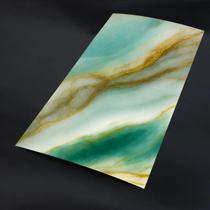 Kit 30 Placas Adesiva Mármore 3D Auto Colante Parede 60X30