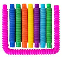 Kit 30 POP TUBE GRANDE Tubo Fidget Toy Sensorial Descompressão Anti Stress