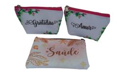 Kit 30 Porta Moedas Personalizadas Com Sua Logo Lembrancinhas - Amiga Chic