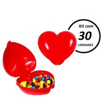 Kit 30 Pote de Doce e Lembrancinhas de Coração para Festa