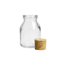 Kit 30 Pote Vidro Sais 50ml com Rolha Multiuso