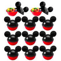 Kit 30 Potes p/ Doces Lembrancinhas Festa Infantil Pequeno Mickey de Orelhas Kit 30 Potes p/ Doces Lembrancinhas Festa Infantil Pequeno Mickey de Orelhas