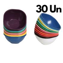 Kit 30 potes Sobremesa Colorido