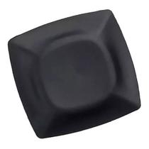 Kit 30 Prato Quadrado Preto! Refeição! Restaurante! Oferta!