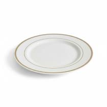Kit 30 Pratos 26cm Borda Prata - Refeições com Estilo festa Kit 30 Pratos 26cm Borda Prata - Refeições com Estilo festa