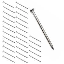 Kit 30 Prego Com Cabeça 8x8 De Aço Para Fixação Madeira Metal Concreto Pendurar Quadro Decoração