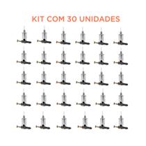 Kit 30 Prensa Cabo De Aço Luminaria De Teto Pendente