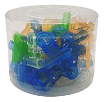 Kit 30 Presilhas Curvatura C Pequeno Transparente Acrilica Kit 30 Presilhas Curvatura C Pequeno Transparente Acrilica