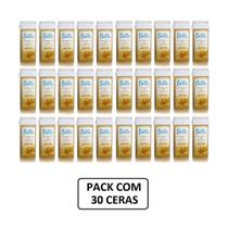 Kit 30 Refil Cera Roll-On 100G Depilação - Depil Bella