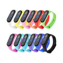 Kit 30 Relógio Digital Esportivo Led Band Cores Sortidas Kit 30 Relógio Digital Esportivo Led Band Cores Sortidas