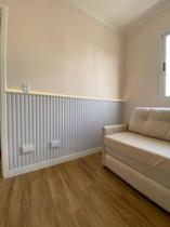 Kit 30 Revestimento Parede 3D Painel Ripado Placas 50X50Cm